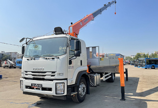 ISUZU FVR34UL-S (18т) С КМУ HANGIL 976 (8,0т) БОРТ 8,0×2,5×0,6м